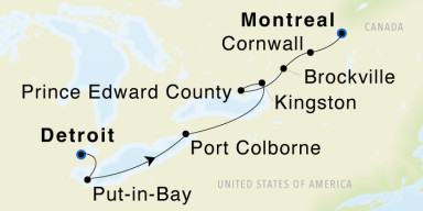 Luxury Cruise: Niagara, Prince Edward County & the St. Lawrence