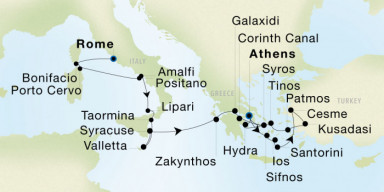 Luxury Cruise: Grand Italy & the Greek Isles