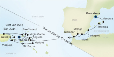 Luxury Cruise: Grand Spanish Riviera & Caribbean Escape