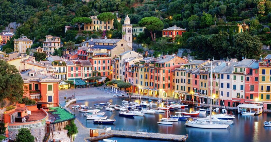 Portofino Stroll with Private Cocktails at Castle Brown